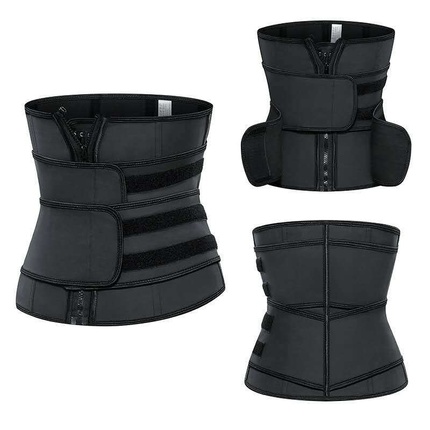 Double compression latex waist trainer - Trendzycollectionss