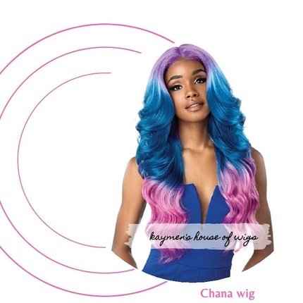 Sensationnel Empress Shear Muse Synthetic Lace Front Wig CHANA