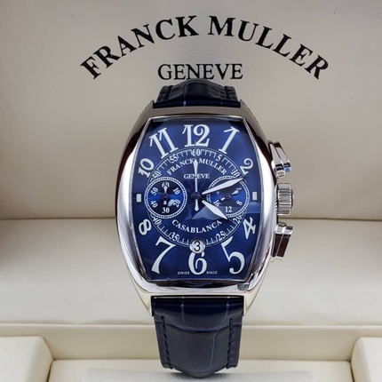 Franck muller 2025 casablanca chronograph