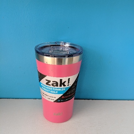 Zak Mug, Insulated, Black, 20 Ounce