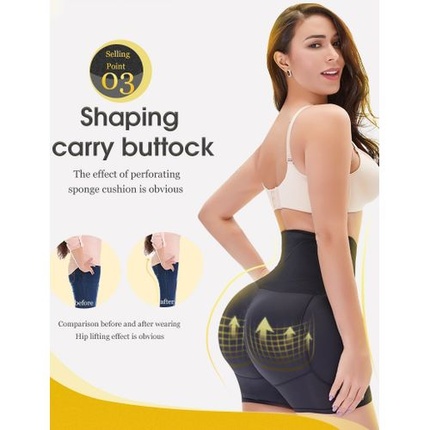 Thigh Slimmer High Waist Hip Pads Enhancer Butt Lifter Short Booster -  Crystal Aijays Store Enterprises