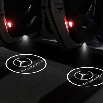 MERCEDES BENZ LED Safety Shadow Car Door Logo - Gadget Boiz | Flutterwave Store
