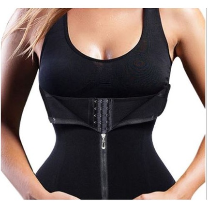 Slimming belt neoprene corset zipper