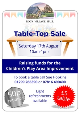 Table Top Sale 