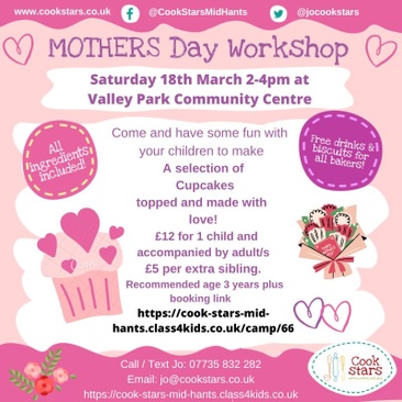 Mothers’ Day Cupcake Workshop