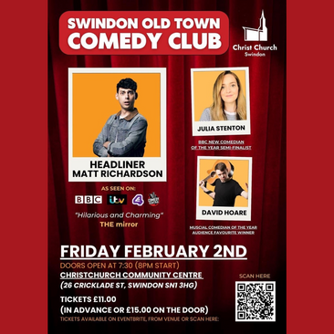Swindon Old Town Comedy Club Returns