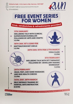 Free Event Series for Women 2024