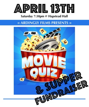 Thanks to all who came along to the Film Club Movie Quiz & Supper Fundraiser on Saturday April 13th