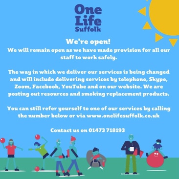 One Life Suffolk -  We're open!