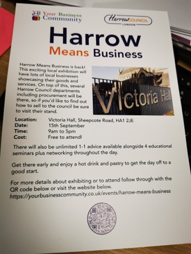 Harrow Means Business Exhibition 