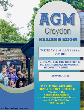 Croydon Reading Room AGM