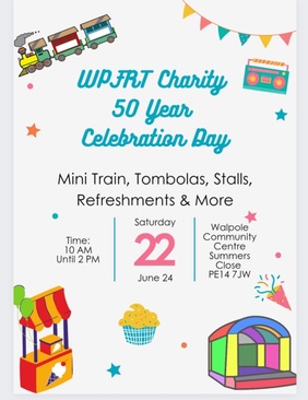 WPFRT will be 50 years old in JUNE 2024!