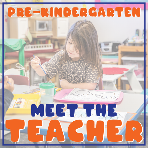 PreK Meet the Teacher