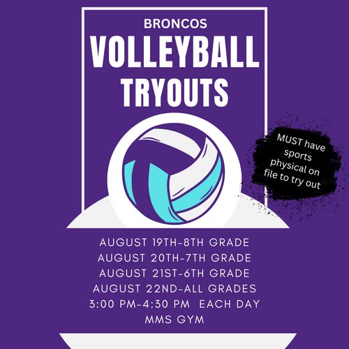 Volleyball tryouts