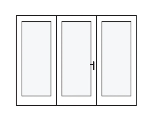 Swinging French Door OXO Configuration