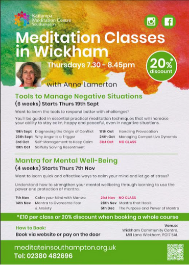 Meditation Classes in Wickham