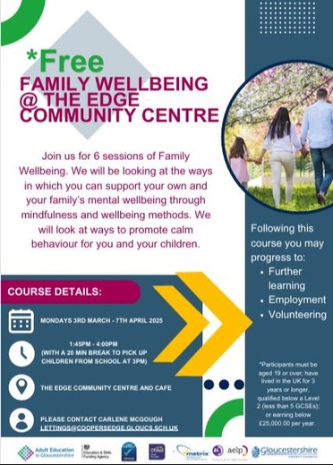 Free Family Wellbeing Course