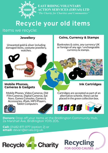Recycle your old items