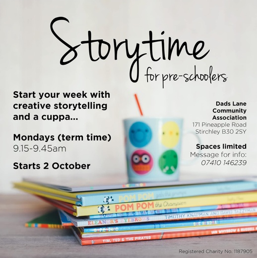Storytime for Pre-schoolers