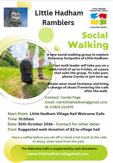 Little Hadham Ramblers - Wednesday Monthly