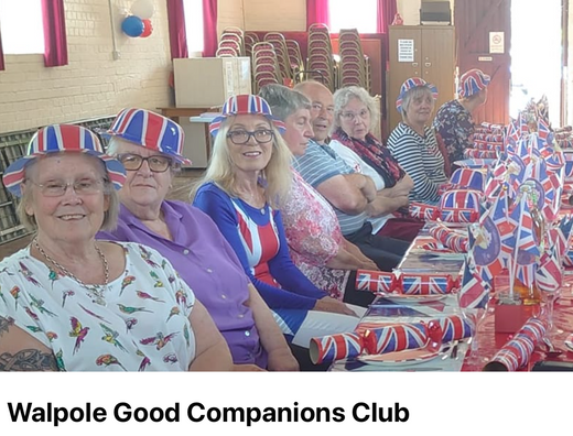 Walpole Good Companions Club For Over 50's
