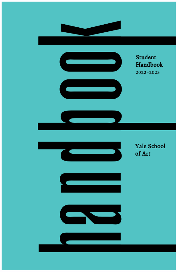 Click to access the School of Art 2022-23 Handbook via Box.