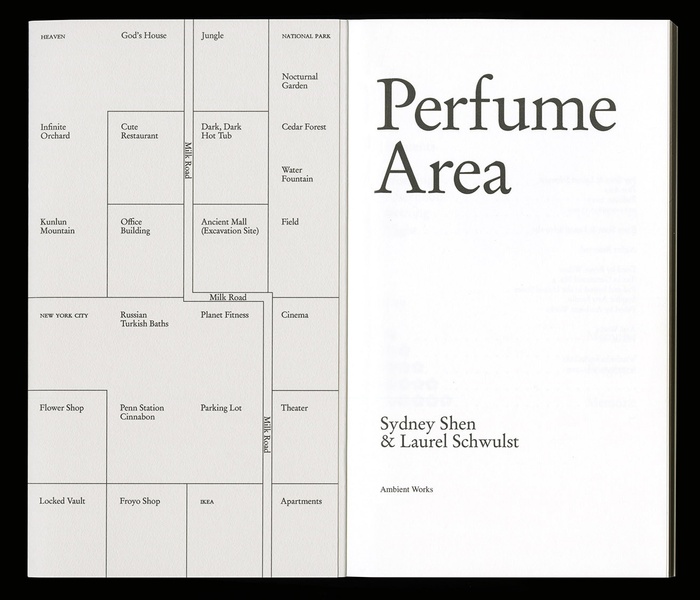 Perfume Area ... by Laurel Schwulst & Sydney Shen