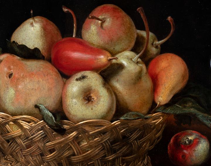 Fede Galizia, Still life with apples, pears, figs and melon, c. 1625-30 (detail) (3).jpg