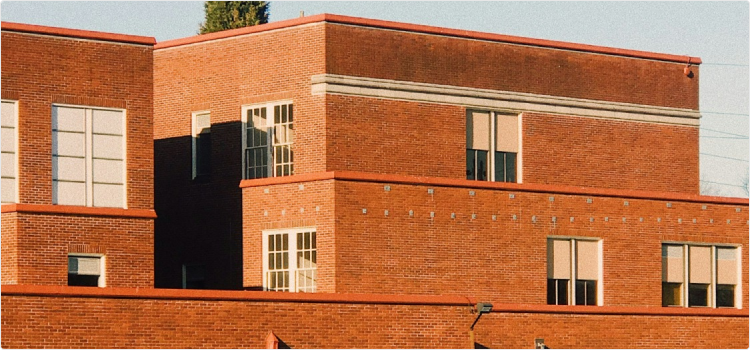 District building side view