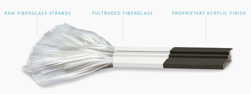 pultruded fiberglass example for window