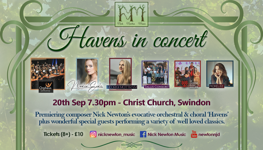 Havens in Concert, with Orpheus Sinfonia, Nadia Eide & Georgi Mottram