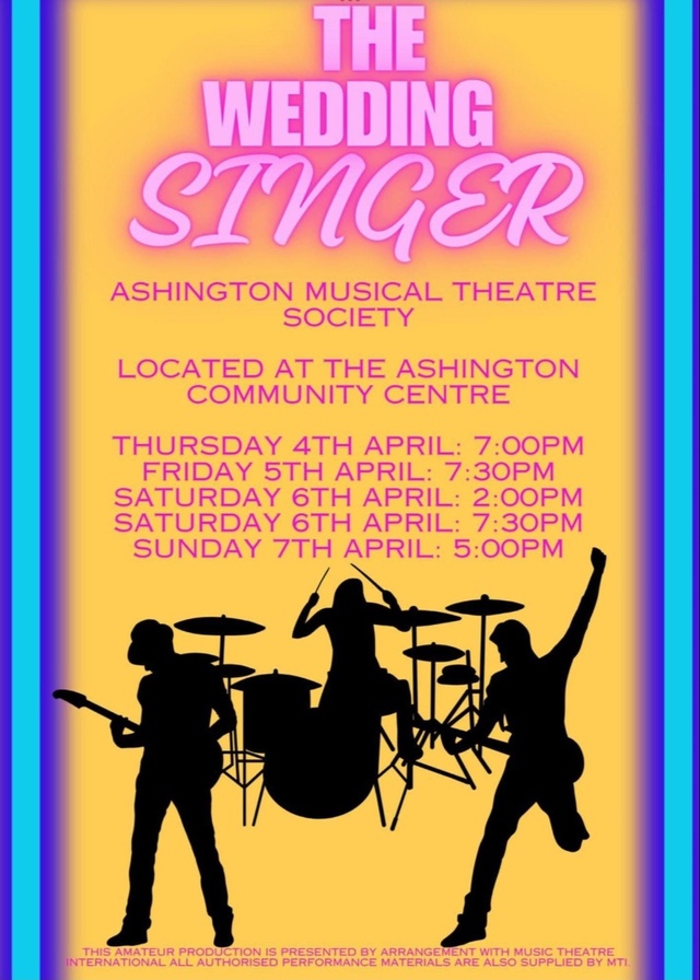 The Wedding Singer by The Ashington Musical Theatre Society