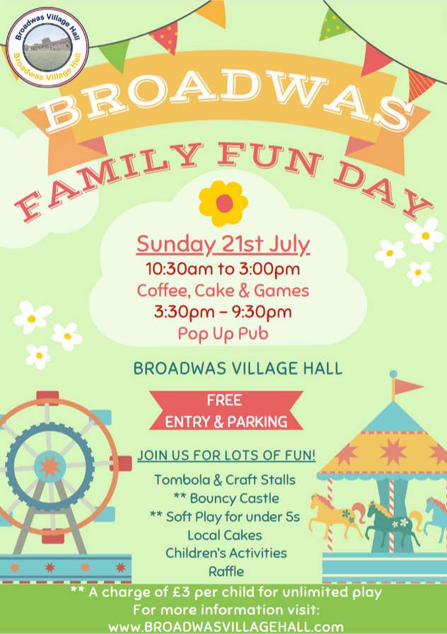 July Family Fun Day & Pop Up Pub