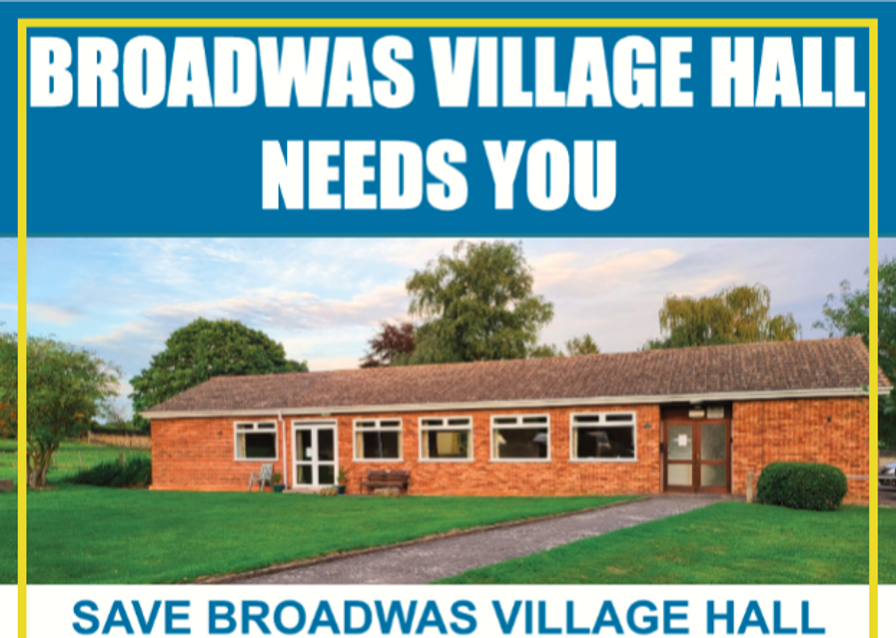 SAVE BROADWAS VILLAGE HALL