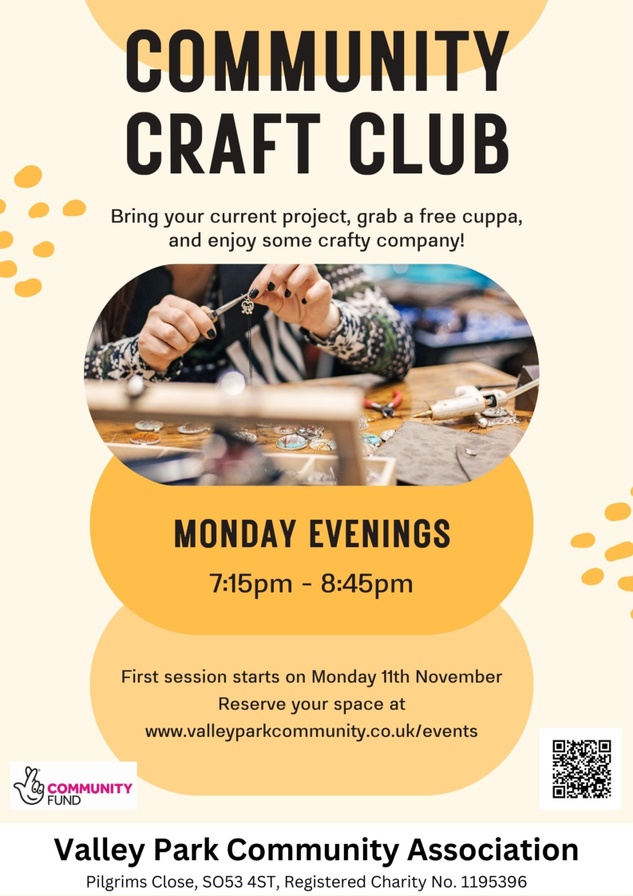 Bring Your Own Craft Club - Reserve your space for January 2025