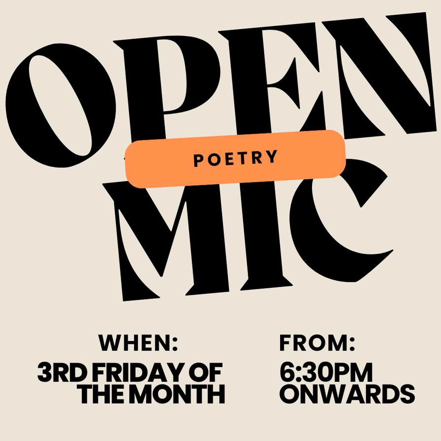 Poetry Open Mic Night: October Books