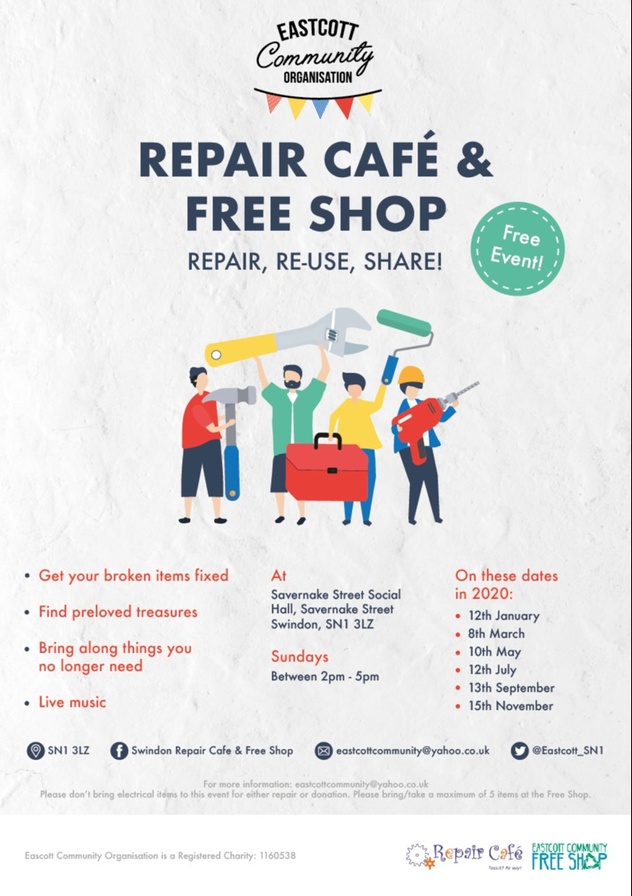 Repair Cafe and Free Shop 2024