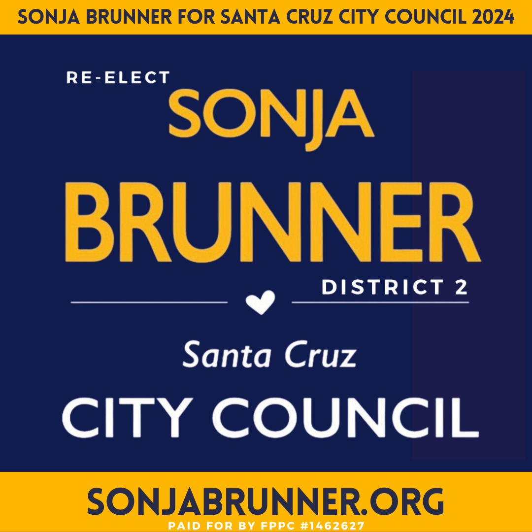 Sonja Brunner for Santa Cruz City Council 2024 logo