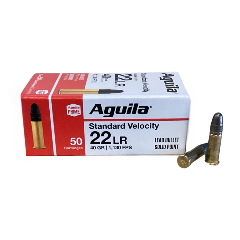 Aguila 22 LR Aguila Super Extra Standard Velocity 40 Grain - 50 round box-img-1