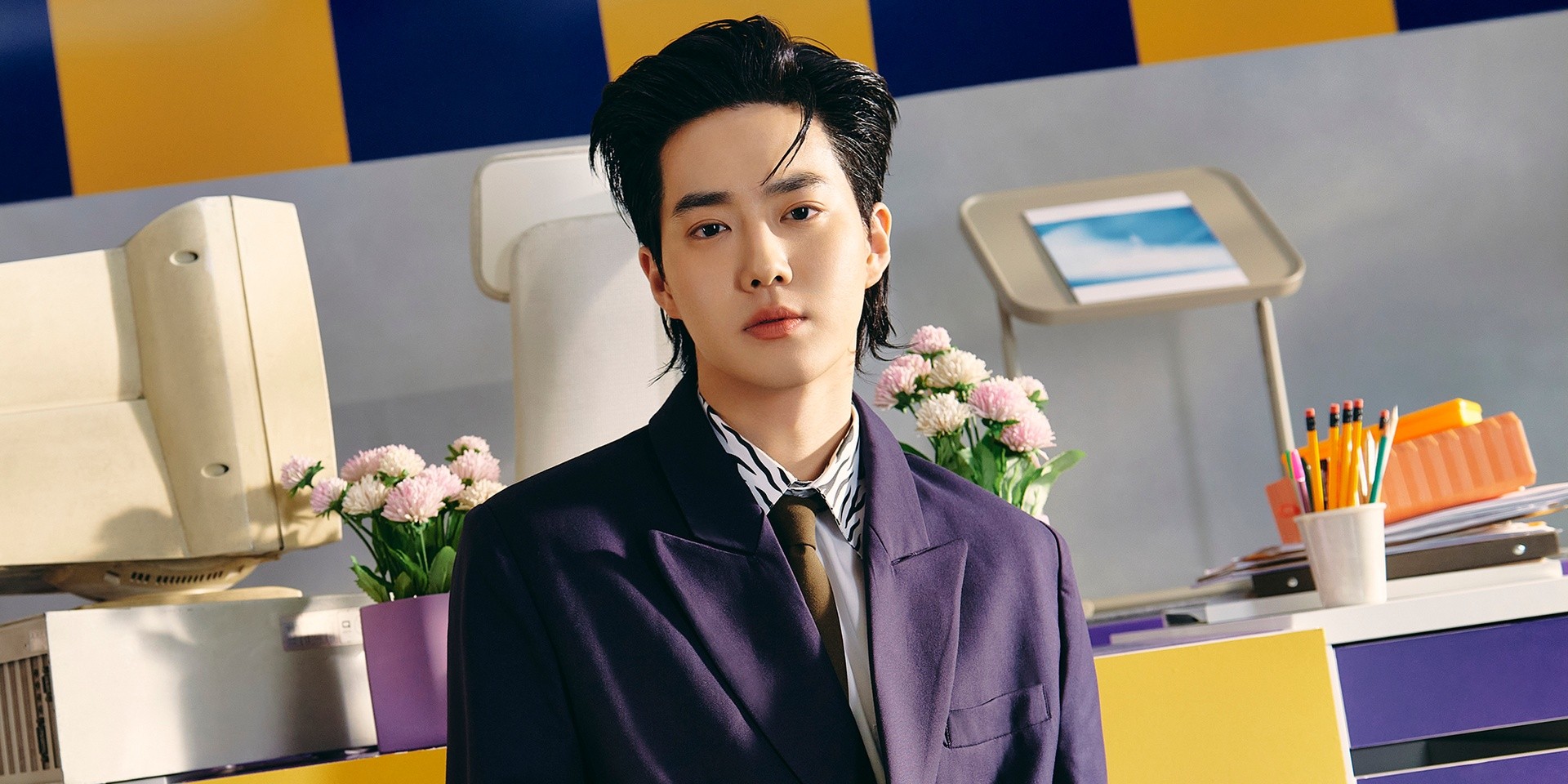 EXO's Suho dons his 'Grey Suit' in his newest mini-album — watch