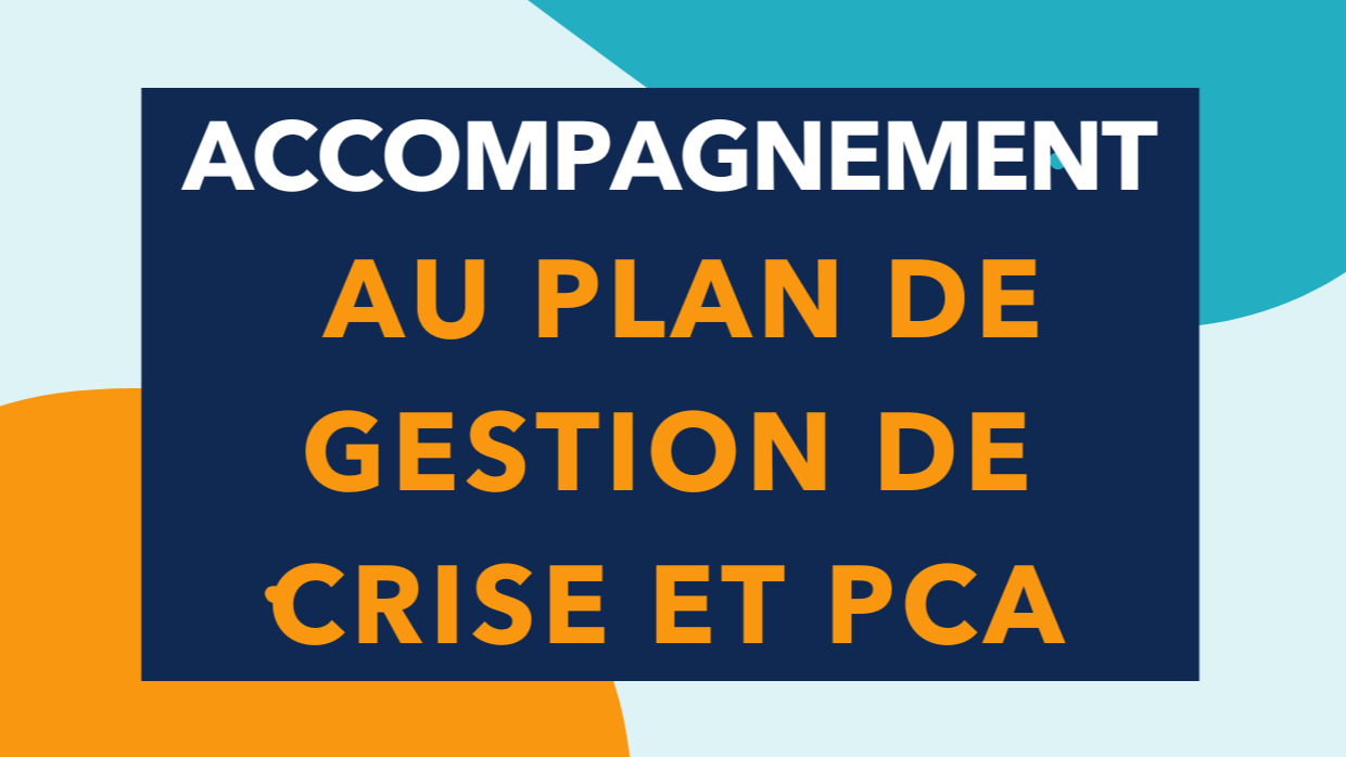 Représentation de la formation : Accompagnement au plan de gestion de crise et de continuité de l'activité 