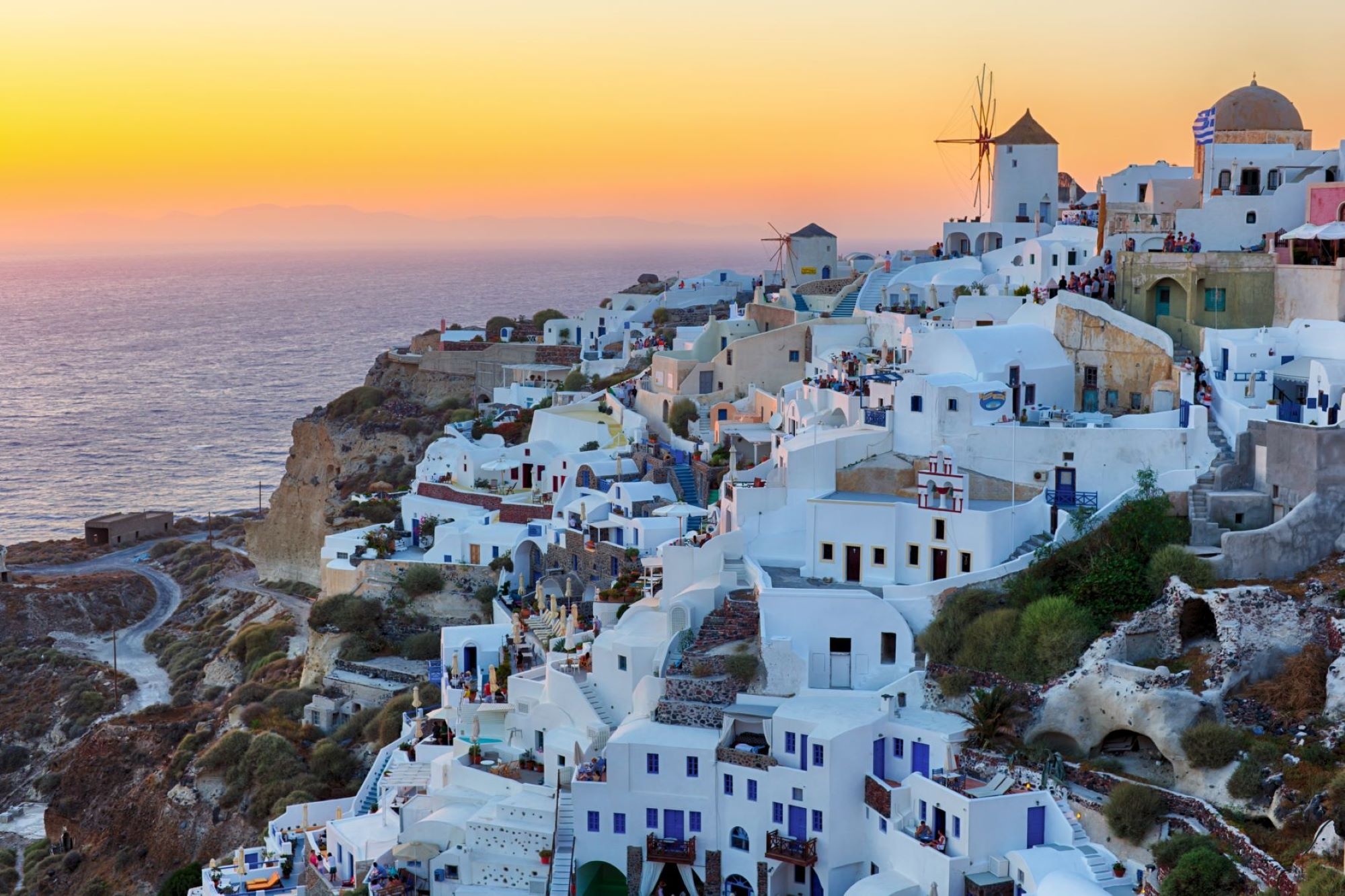 tourhub | Daily Tours from Athens | From Athens: 3-Day Trip to Mykonos & Santorini with Lodging 