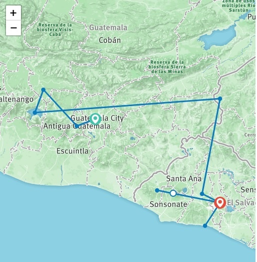 tourhub | Inter Tours | Maya Triangle : El Salvador - Copan Ruins - Guatemala | Maya Triangle