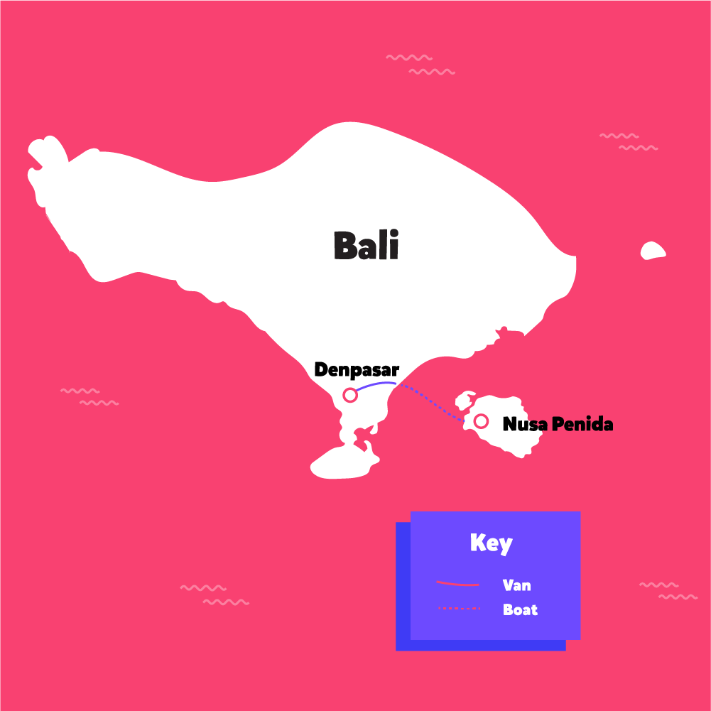 tourhub | Backpacking Tours | Turtle Conservation: Bali | Tour Map