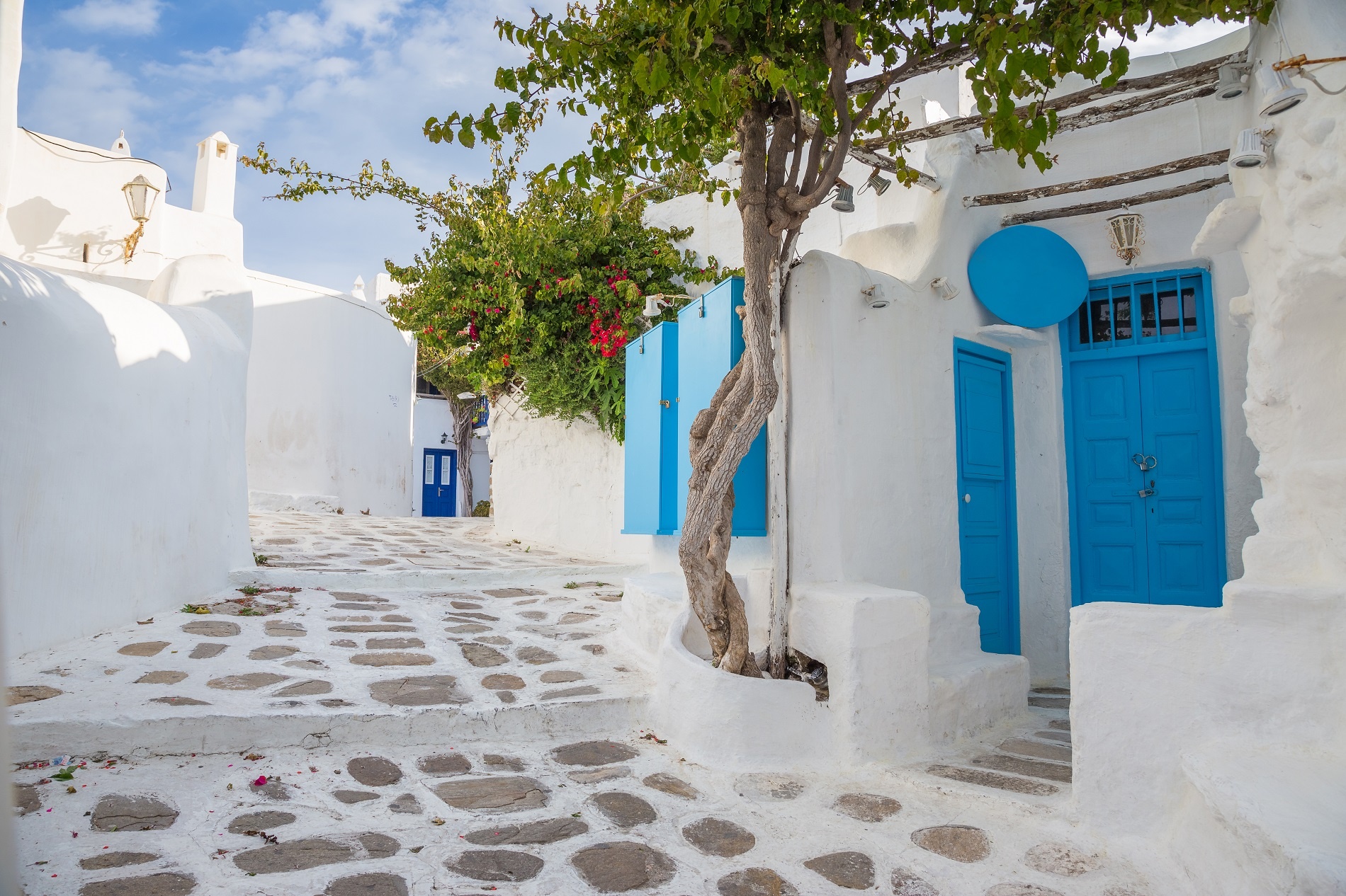 tourhub | Daily Tours from Athens | From Athens: 3-Day Trip to Mykonos & Santorini with Lodging 