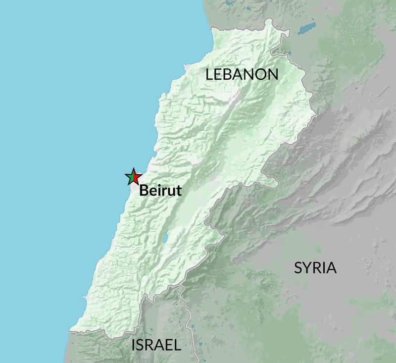 tourhub | Encounters Travel | Beirut Mini Break | Tour Map