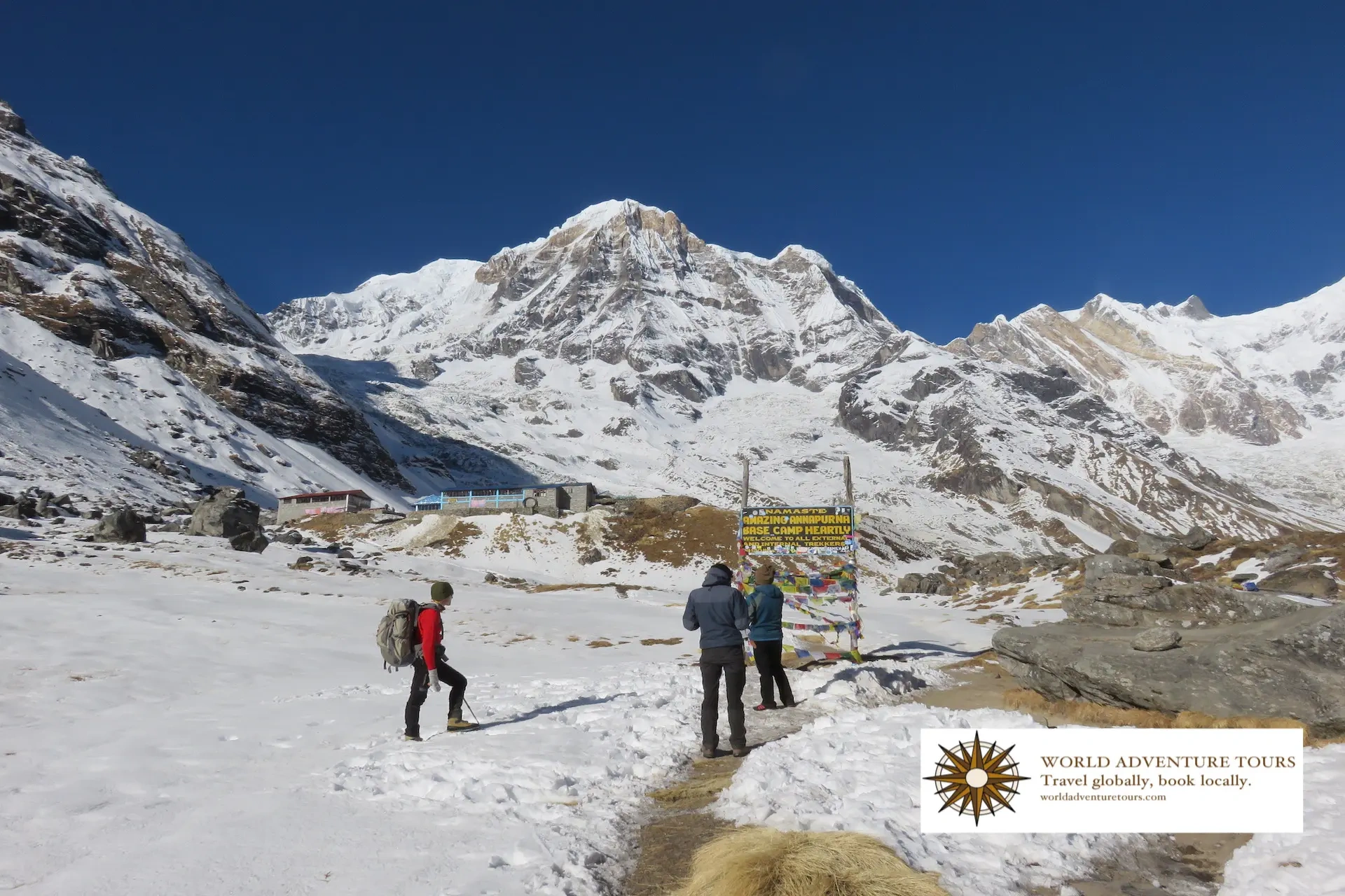 tourhub | World Adventure Tours | Adventure Trek to Annapurna Base Camp Nepal 15 Days | Tour Map