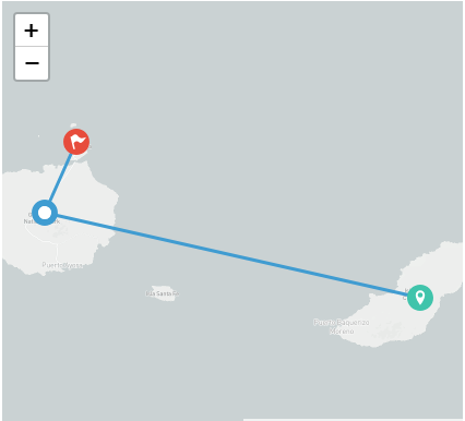 tourhub | Ecuador Galapagos Travels | 7 Days Galapagos Expedition: San Cristobal & Santa Cruz Island | Tour Map