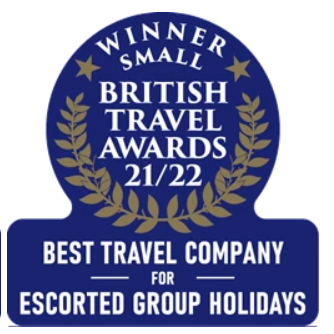 Best Travel Company for Escorted Group Holidays - Winner, Small