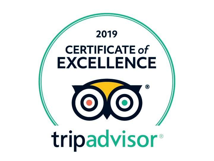  TripAdvisor Certificate of Excellence 2019